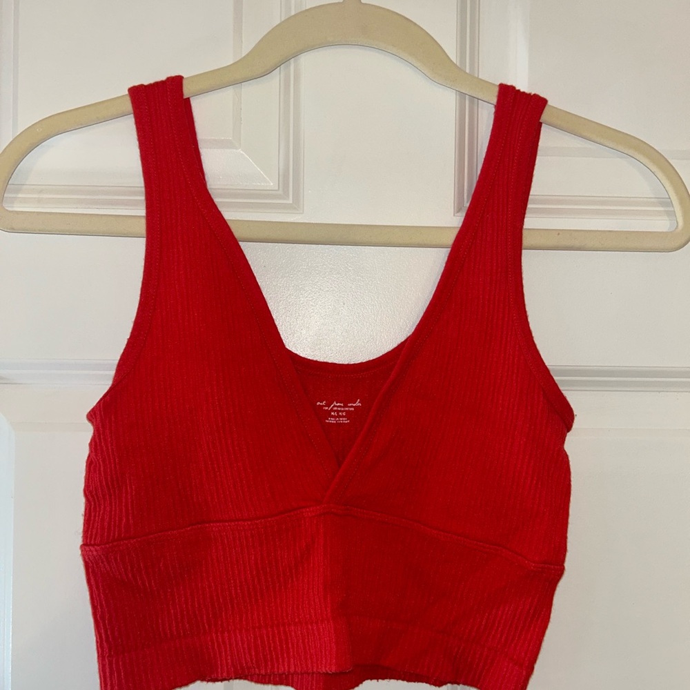 Pack of 3 Ribbed Crop Tops (Urban and Aerie)